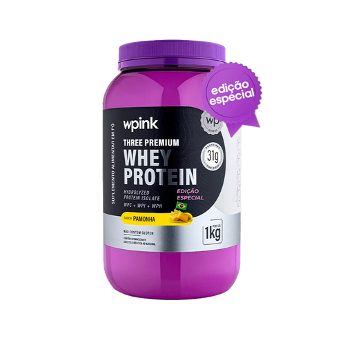 three premium whey protein pamonha 3W - (1kg) - wp