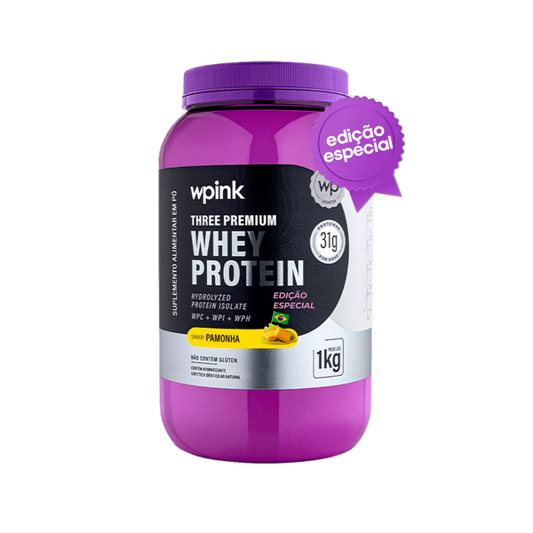 three premium whey protein pamonha 3W - (1kg) - wp