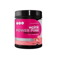 super power pink de lichia - pré-treino – 300g - wp
