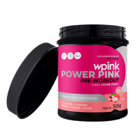 super power pink de lichia - pré-treino – 300g - wp