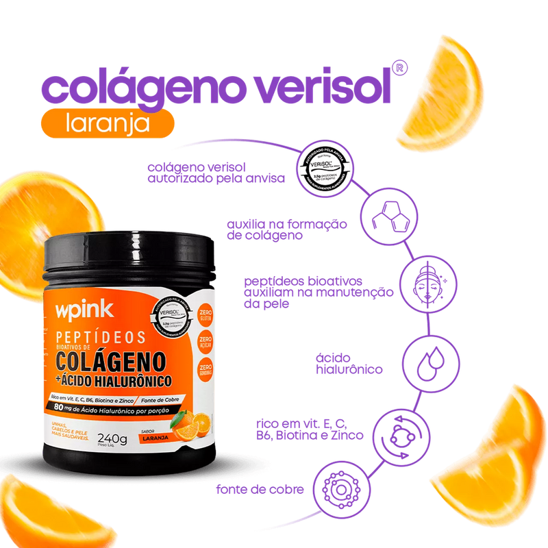 colágeno de laranja - 240g - the supply – wp