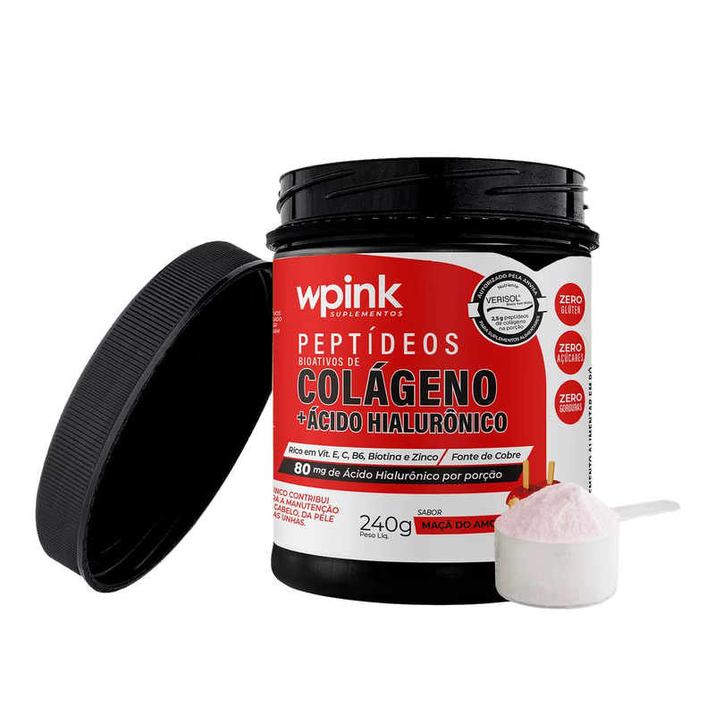 colágeno de maçã do amor - 240g - the supply – wp