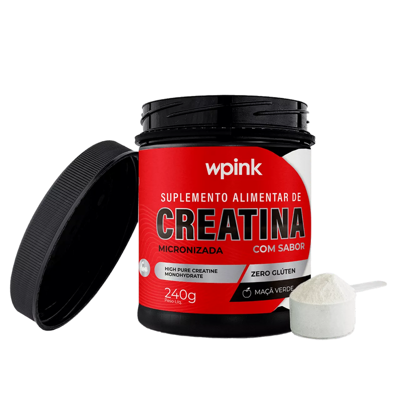 creatina de maçã verde - 240g – wp