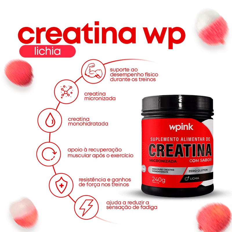creatina de lichia - 240g – wp