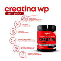 creatina sem sabor - 240g – wp