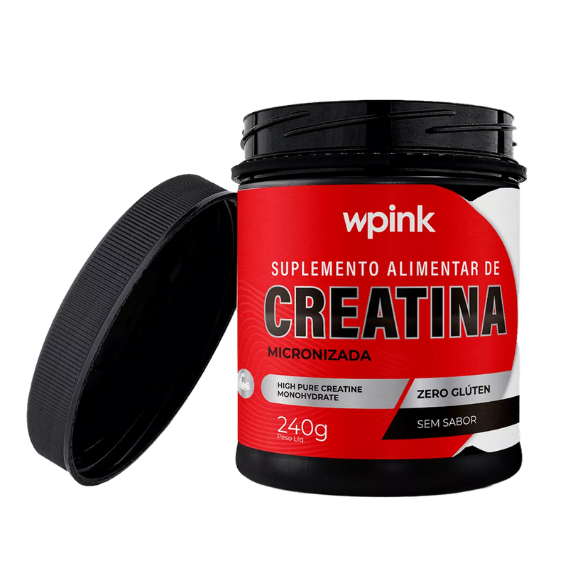creatina sem sabor - 240g – wp