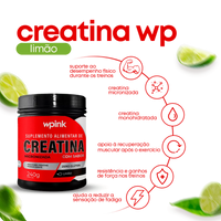 creatina de limão - 240g – wp