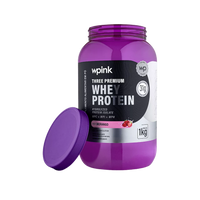 three premium whey protein morango 3W - (1kg) - wp