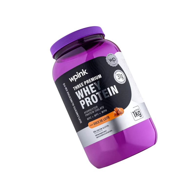 three premium whey protein doce de leite 3W - (1kg) - wp