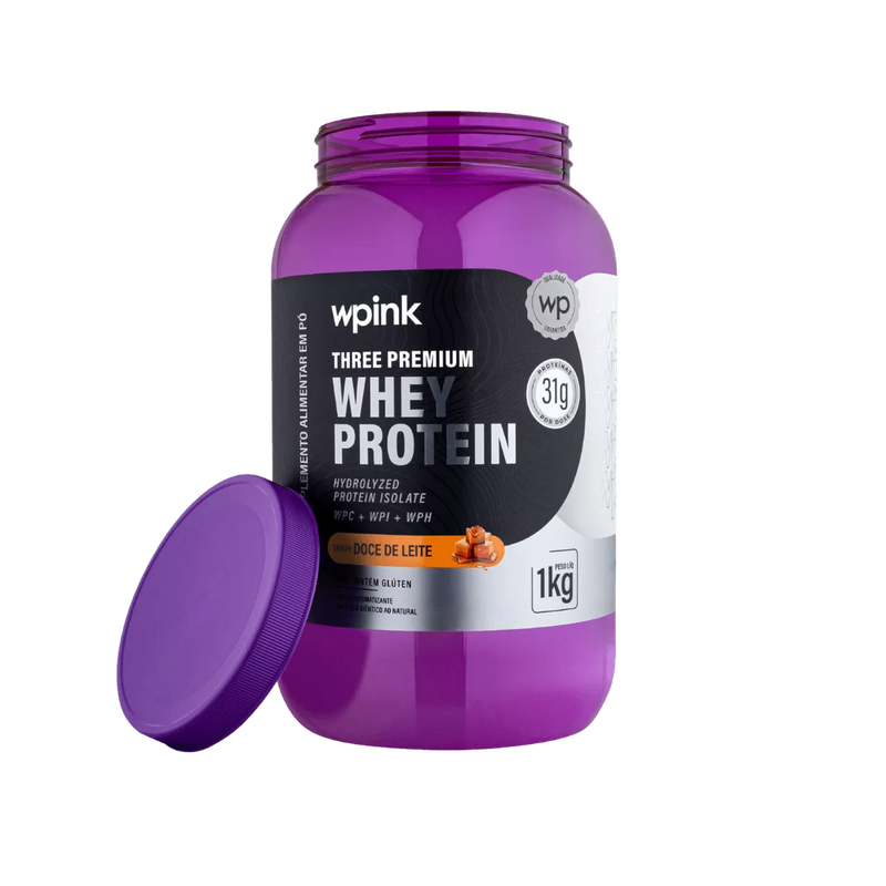 three premium whey protein doce de leite 3W - (1kg) - wp