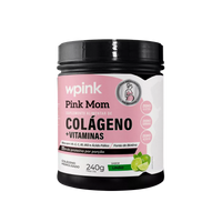 colágeno pink mom de limão - 240g – wp