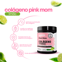 colágeno pink mom de limão - 240g – wp