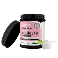 colágeno pink mom de limão - 240g – wp