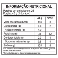 three premium whey protein paçoca 3W - (1kg) - wp
