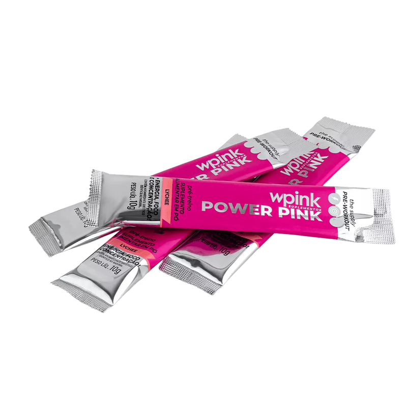 power pink de lichia - pré-treino – 300g - wp