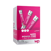 power pink de maçã do amor - pré-treino - 300g - wp