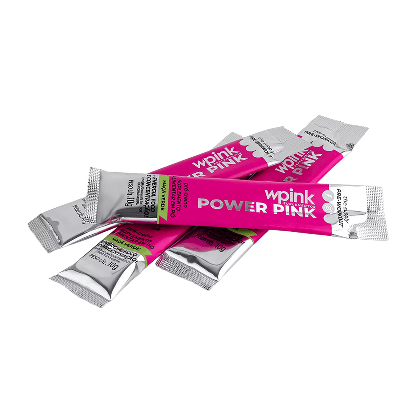 power pink de maçã verde - pré-treino – 300g - wp