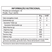 power pink de maçã verde - pré-treino – 300g - wp