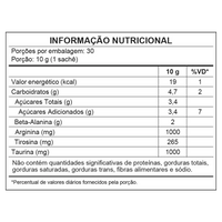 power pink sem cafeína de maçã verde - pré-treino - 300g - wp