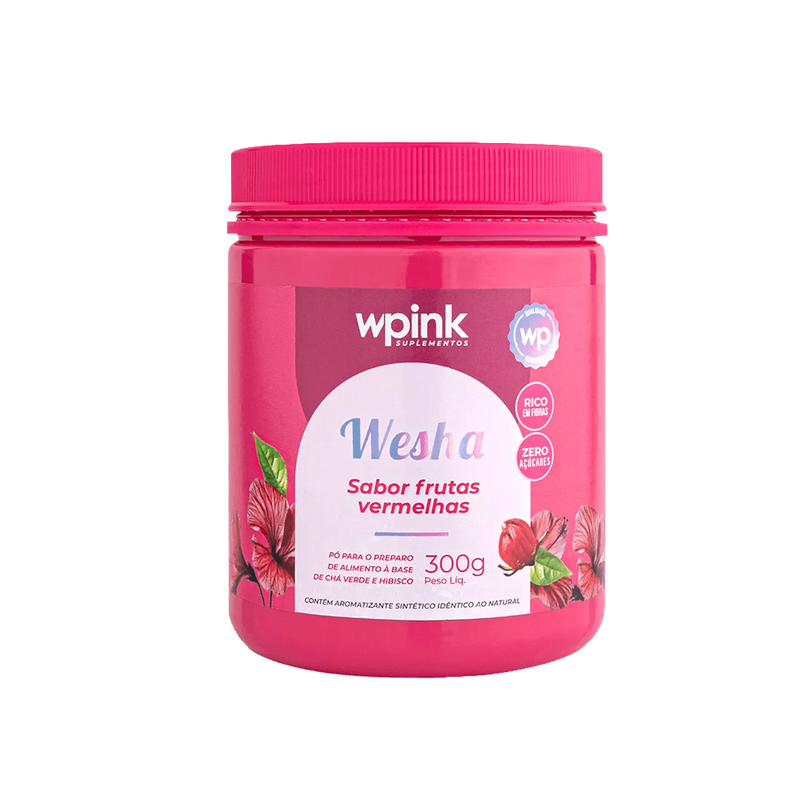 wesha chá verde e hibisco - 300g - wp